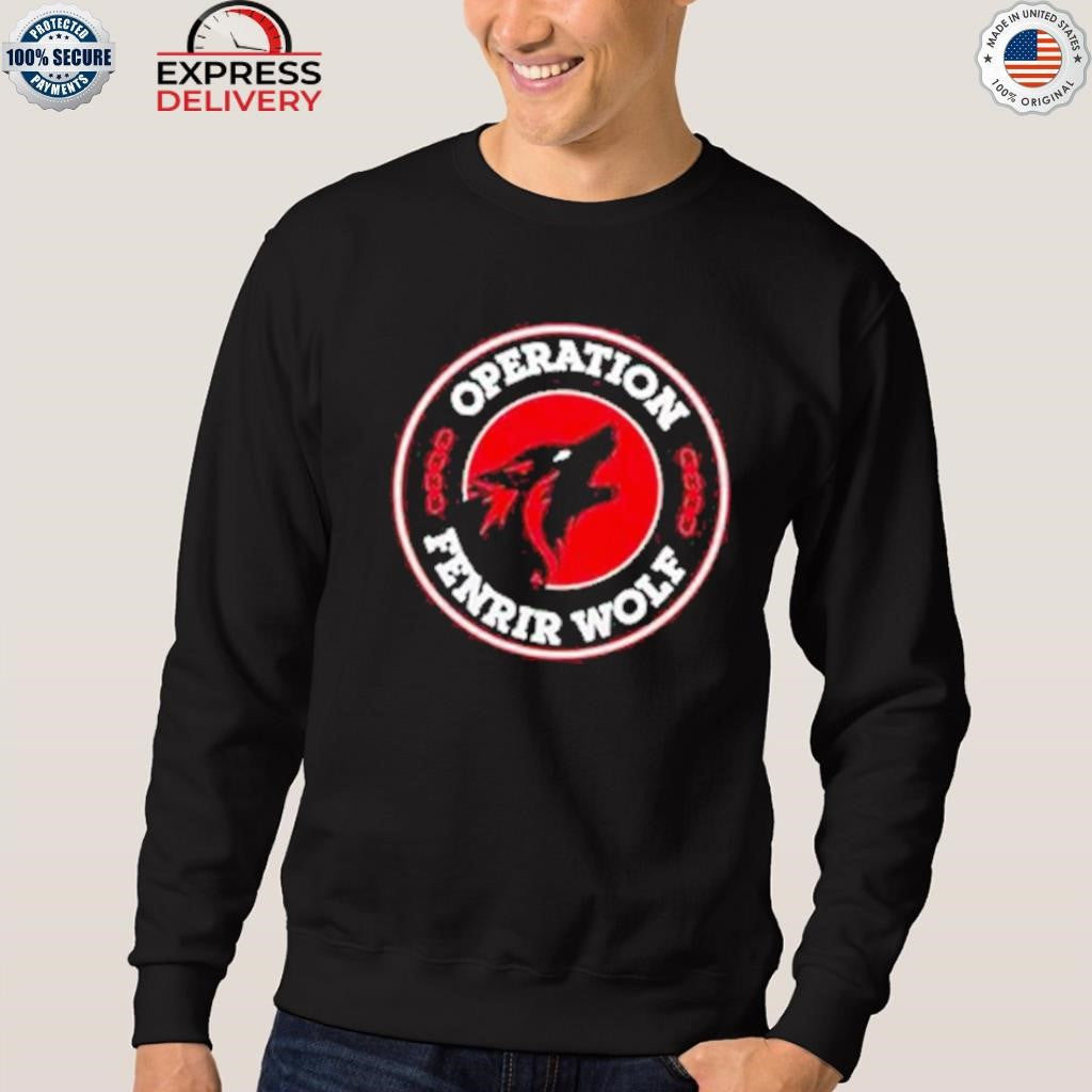 Nebraska Huskers Operation Fenrir Wolf T-Shirt