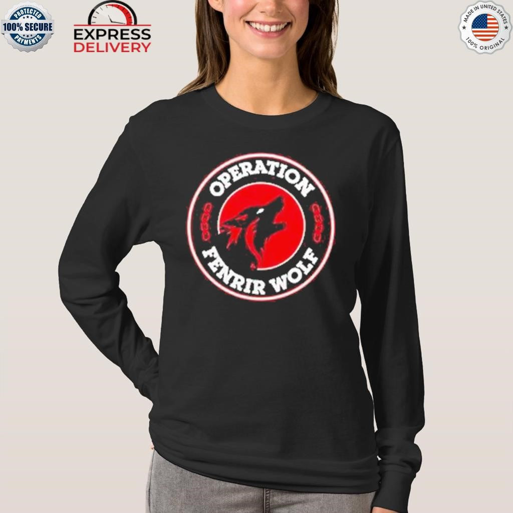 Nebraska Huskers Operation Fenrir Wolf T-Shirt