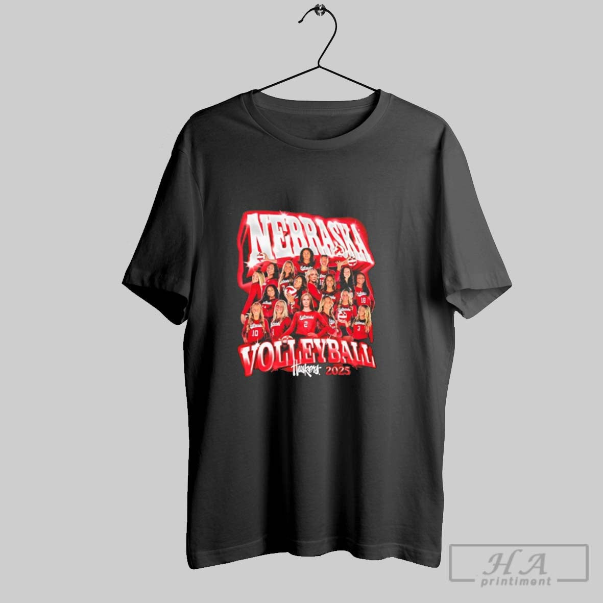 Official Nebraska Huskers Volleyball Team 2025 Collage T-Shirts, Hoodie, Sweatshirt | InkRitualCo.com