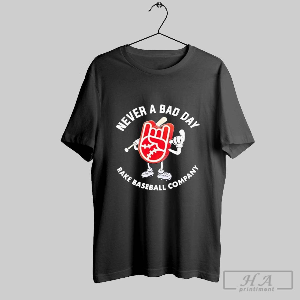 Official Never A Bad Day Rake Baseball Company T-Shirts, Hoodie, Sweatshirt | InkRitualCo.com