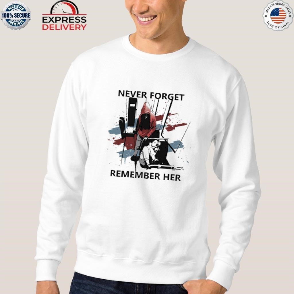 Never Forget Remember Her Iryna Zarutska Shirt