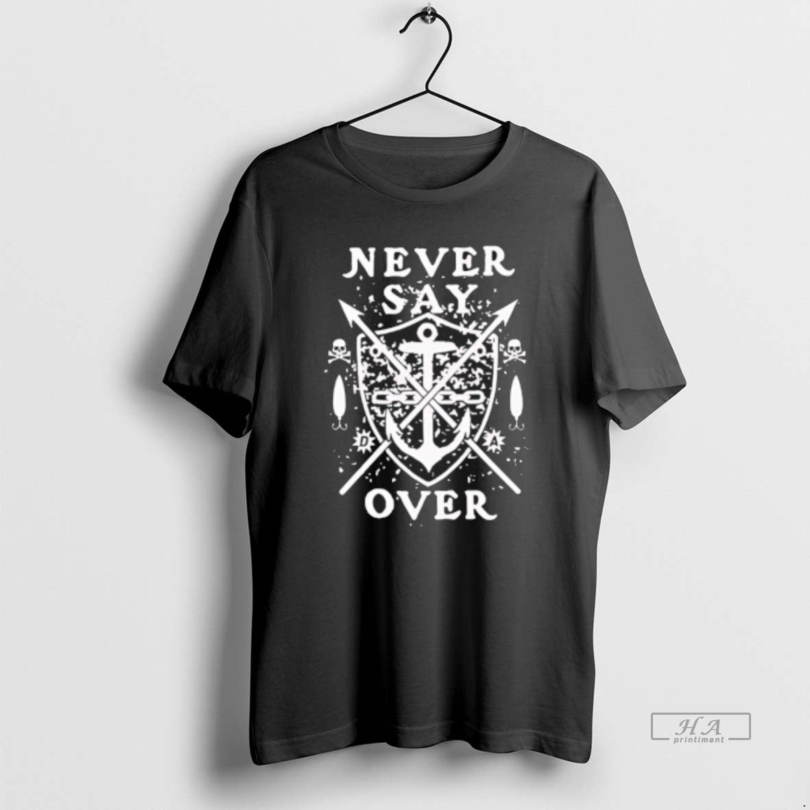 Official Never Say Over Logo T-Shirts, Hoodie, Sweatshirt | InkRitualCo.com