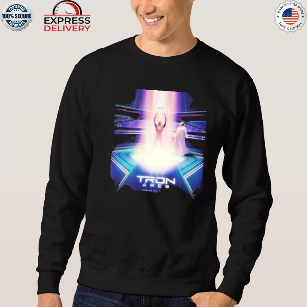 New Poster Tron Ares Worlds Will Collide shirt