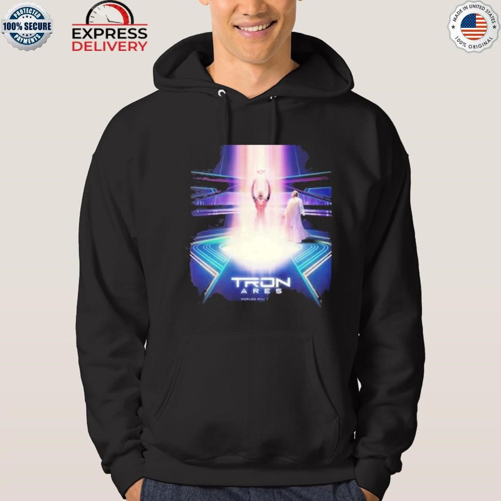 New Poster Tron Ares Worlds Will Collide shirt