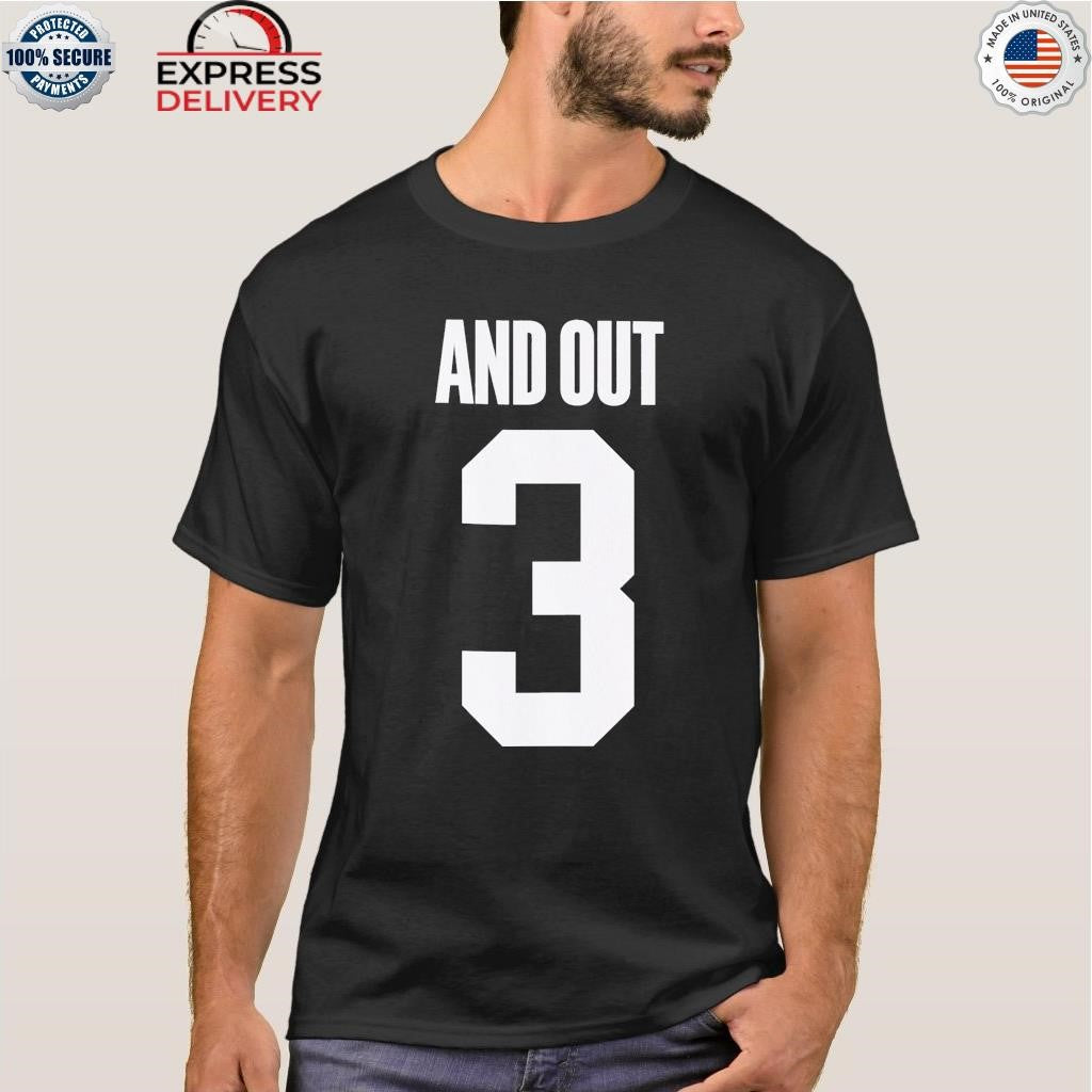 New York Jets And Out 3 Shirt