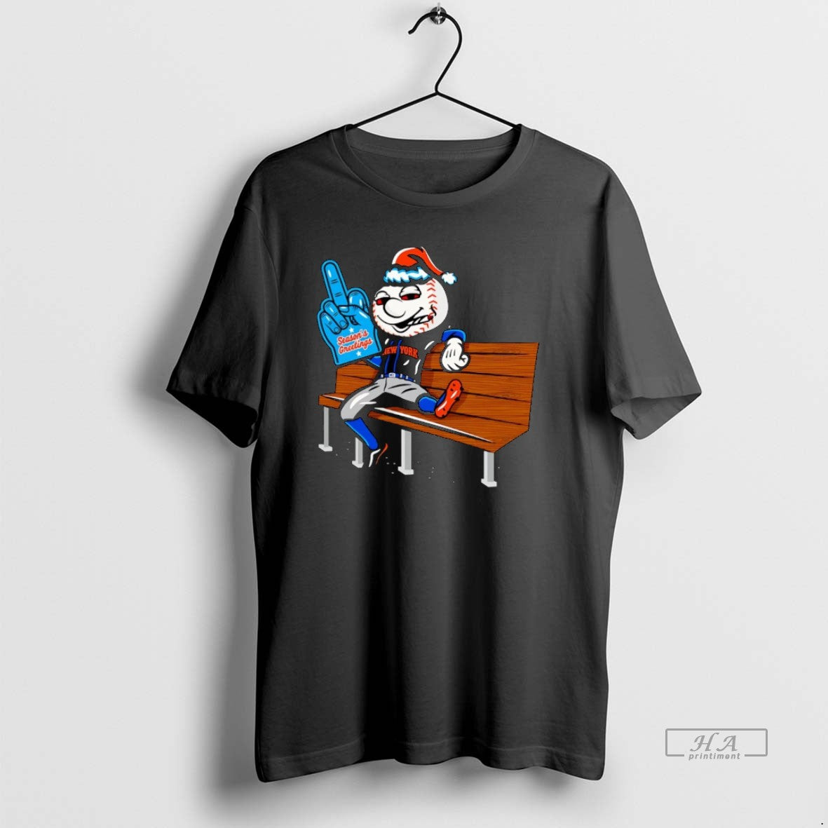 Official New York Mets Mr Met Seasons Greetings Christmas Christmas T-Shirts, Hoodie, Sweatshirt | InkRitualCo.com