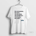 Official New York Sirens Feel Empowered Seen Welcome Important Fierce More T-Shirts, Hoodie, Sweatshirt | InkRitualCo.com