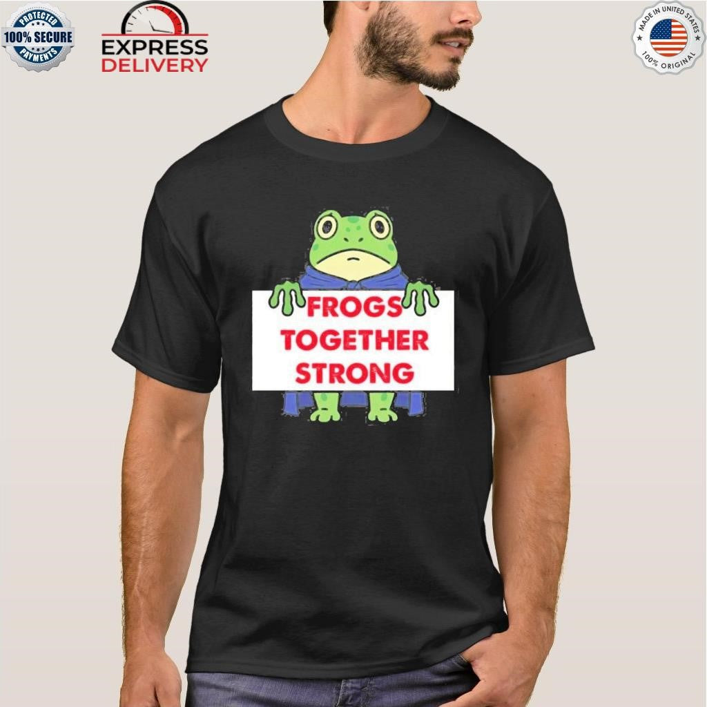 Newsom Frogs Together Strong Shirt