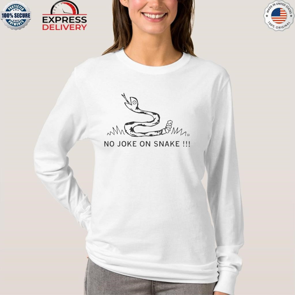 No Joke On Snake Heavyweight Shirt