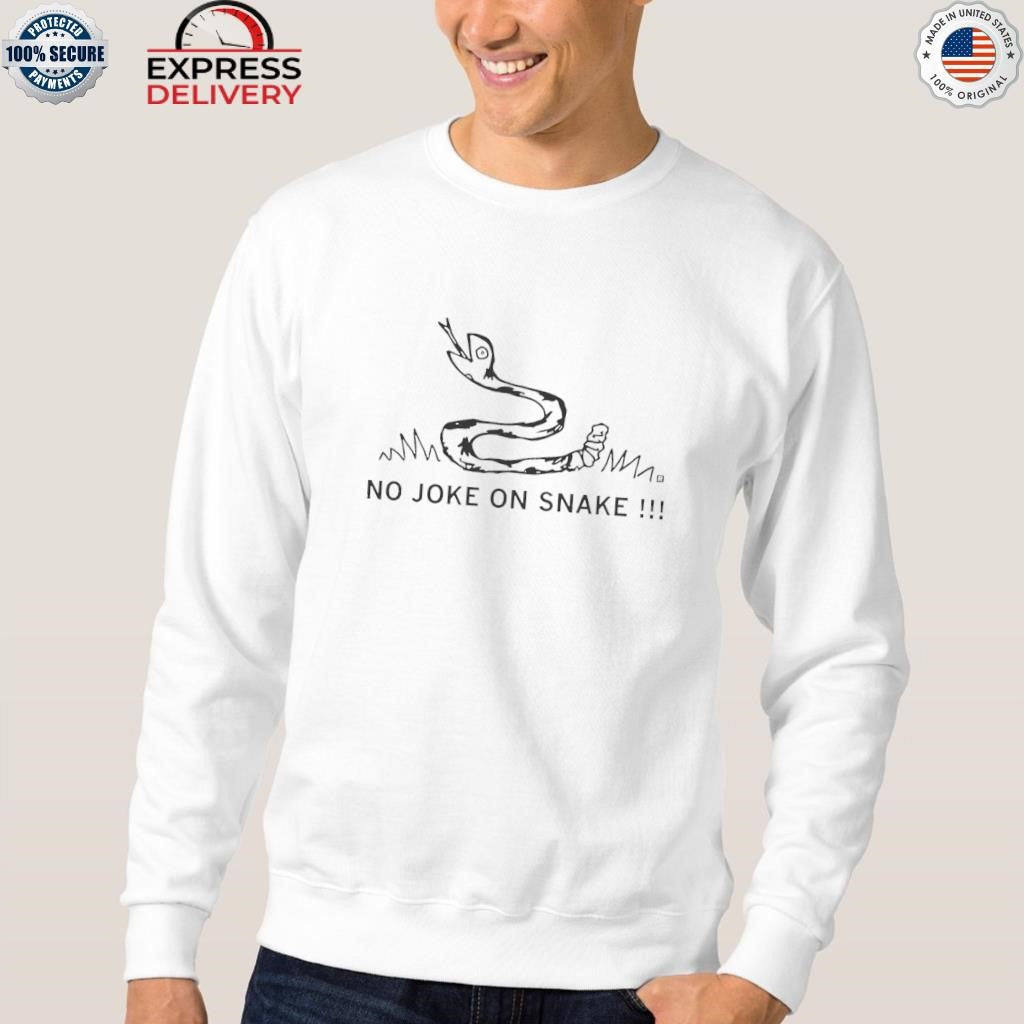 No Joke On Snake Heavyweight Shirt