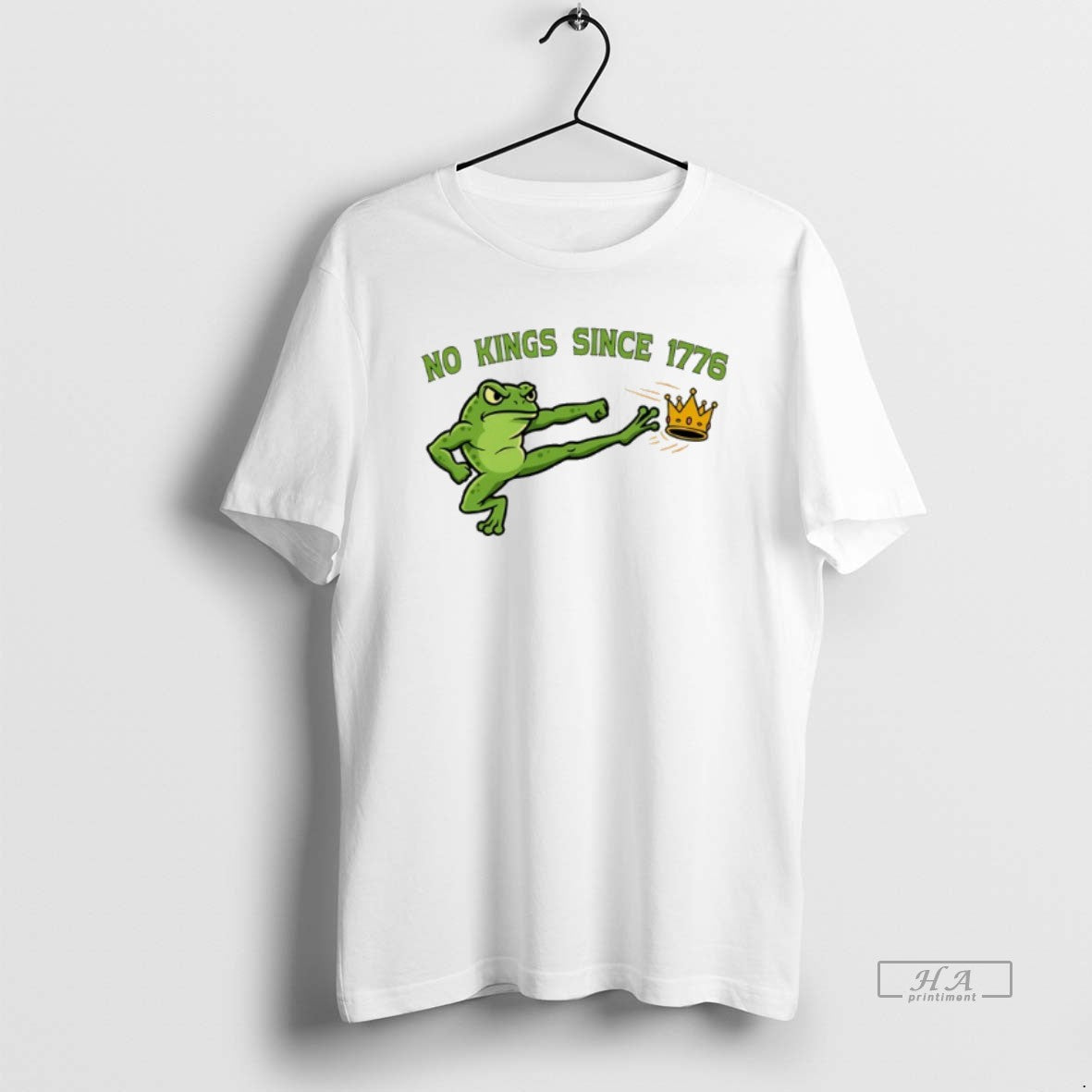 Official No Kings Since 1776 Frog Kick T-Shirts, Hoodie, Sweatshirt | InkRitualCo.com