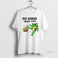 Official No Kings Since 1776 Frog Protest T-Shirts, Hoodie, Sweatshirt | InkRitualCo.com