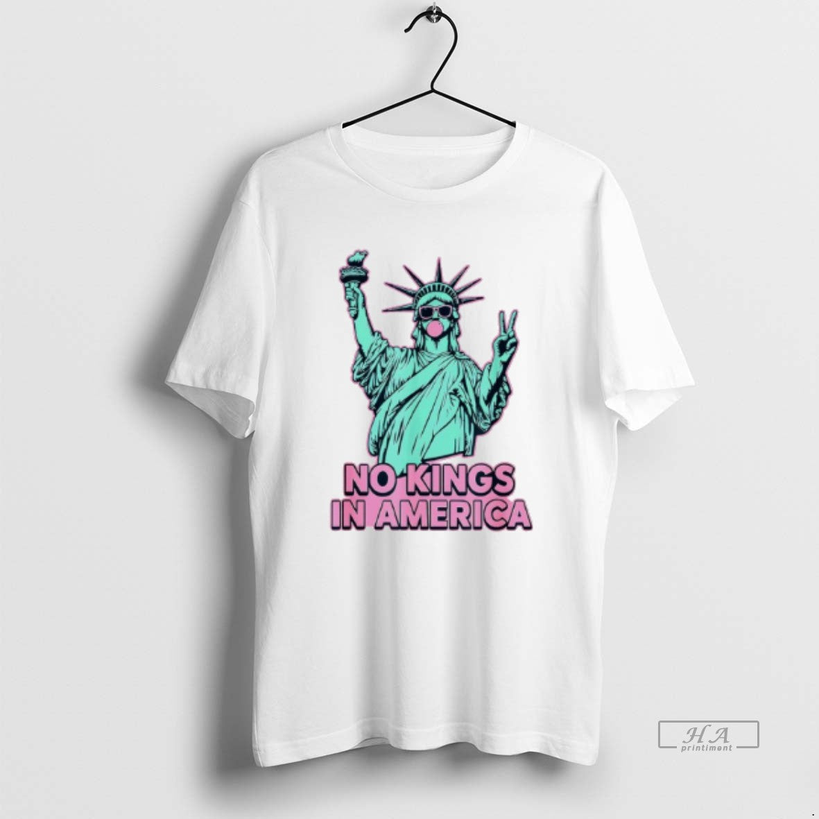 Official No Kings In America Statue Liberty Usa T-Shirts, Hoodie, Sweatshirt | InkRitualCo.com