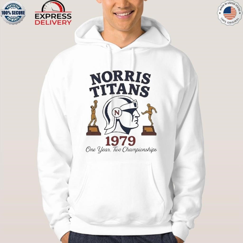 Norris Titans 1979 One Year Two Championship Shirt