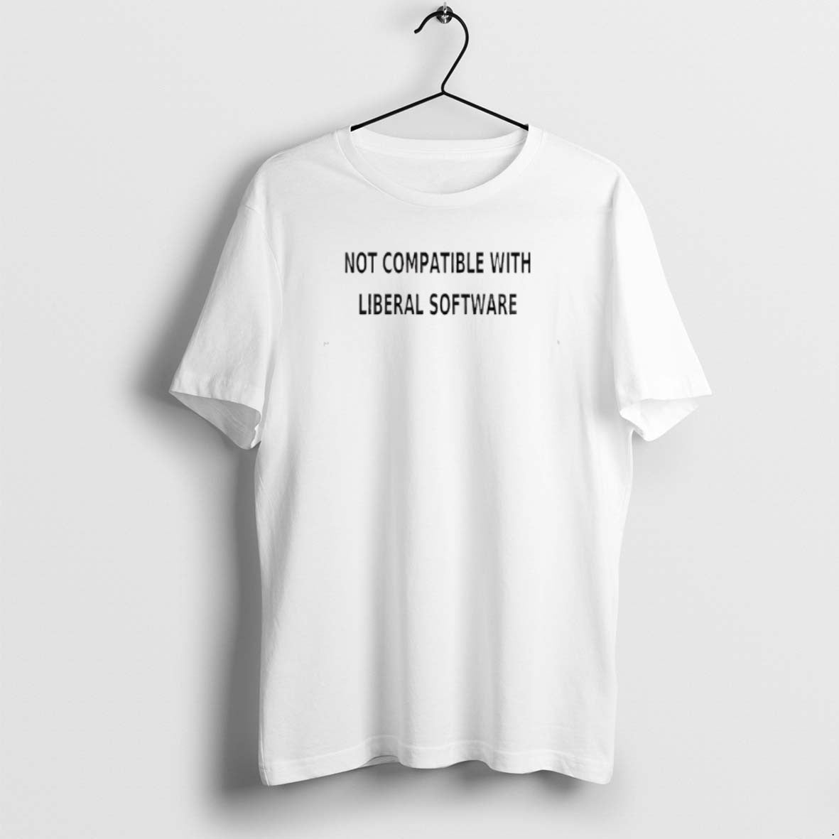 Official Not Compatible With Liberal Software T-Shirts, Hoodie, Sweatshirt | InkRitualCo.com