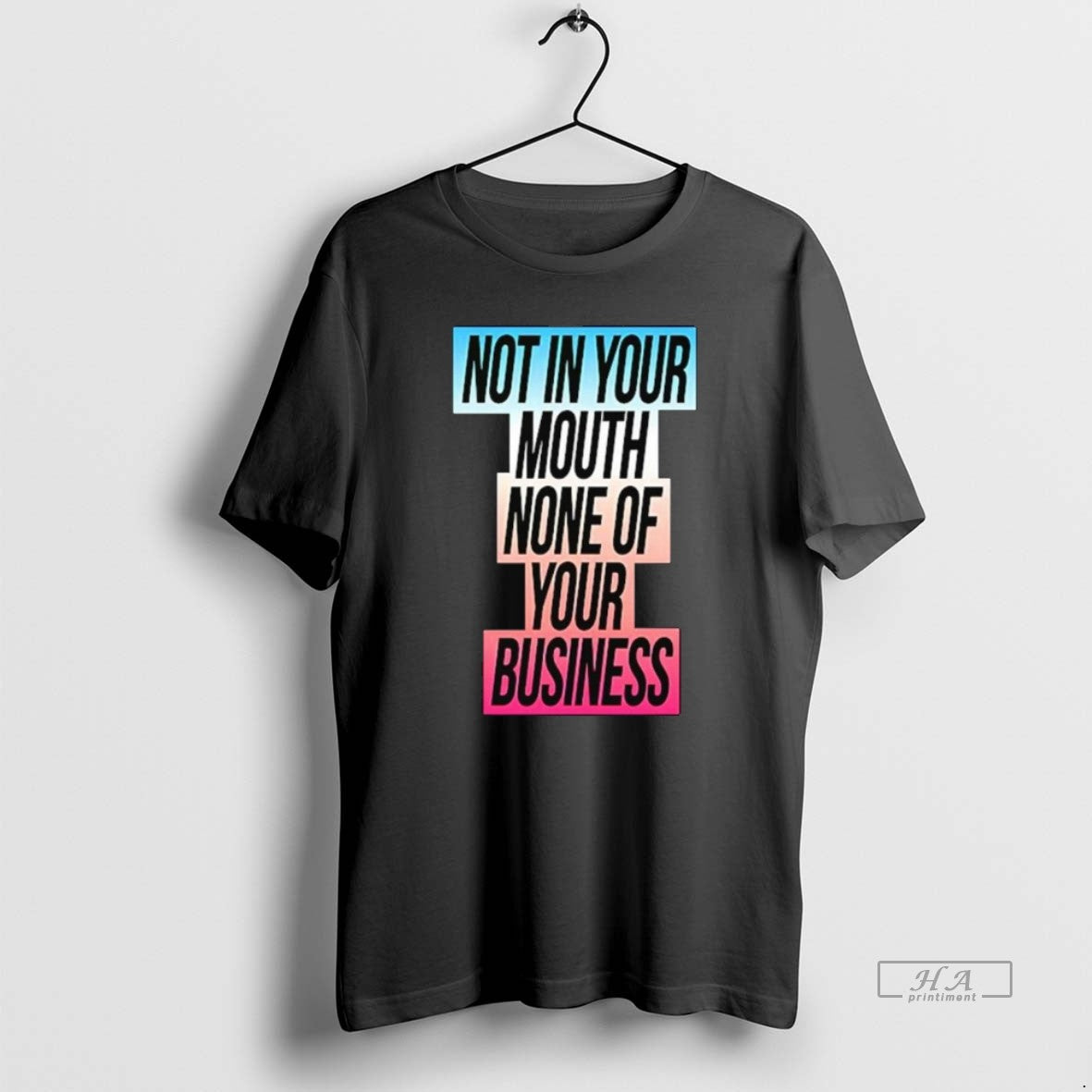 Official Not In Your Mouth None Of Your Business Trans Flag T-Shirts, Hoodie, Sweatshirt | InkRitualCo.com