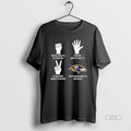 Official Nothing Beats Baltimore Ravens Rock Beats Scissors Paper Beats Rock T-Shirts, Hoodie, Sweatshirt | InkRitualCo.com