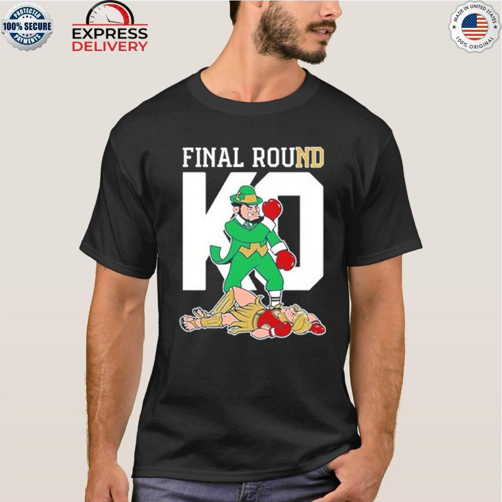 Notre Dame Final Round KO USC Shirt