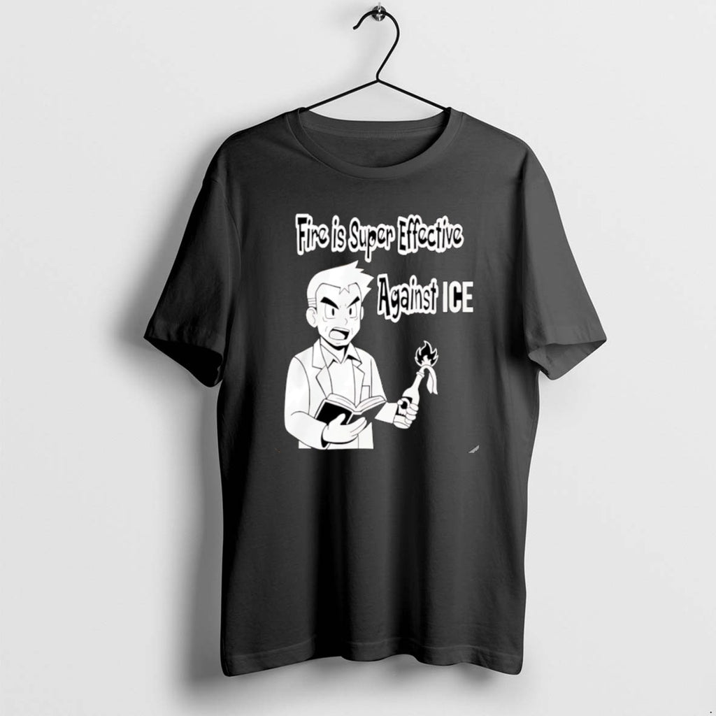Official Oak Pokmon Fire Is Super Effective Against Ice Christmas T-Shirts, Hoodie, Sweatshirt | InkRitualCo.com