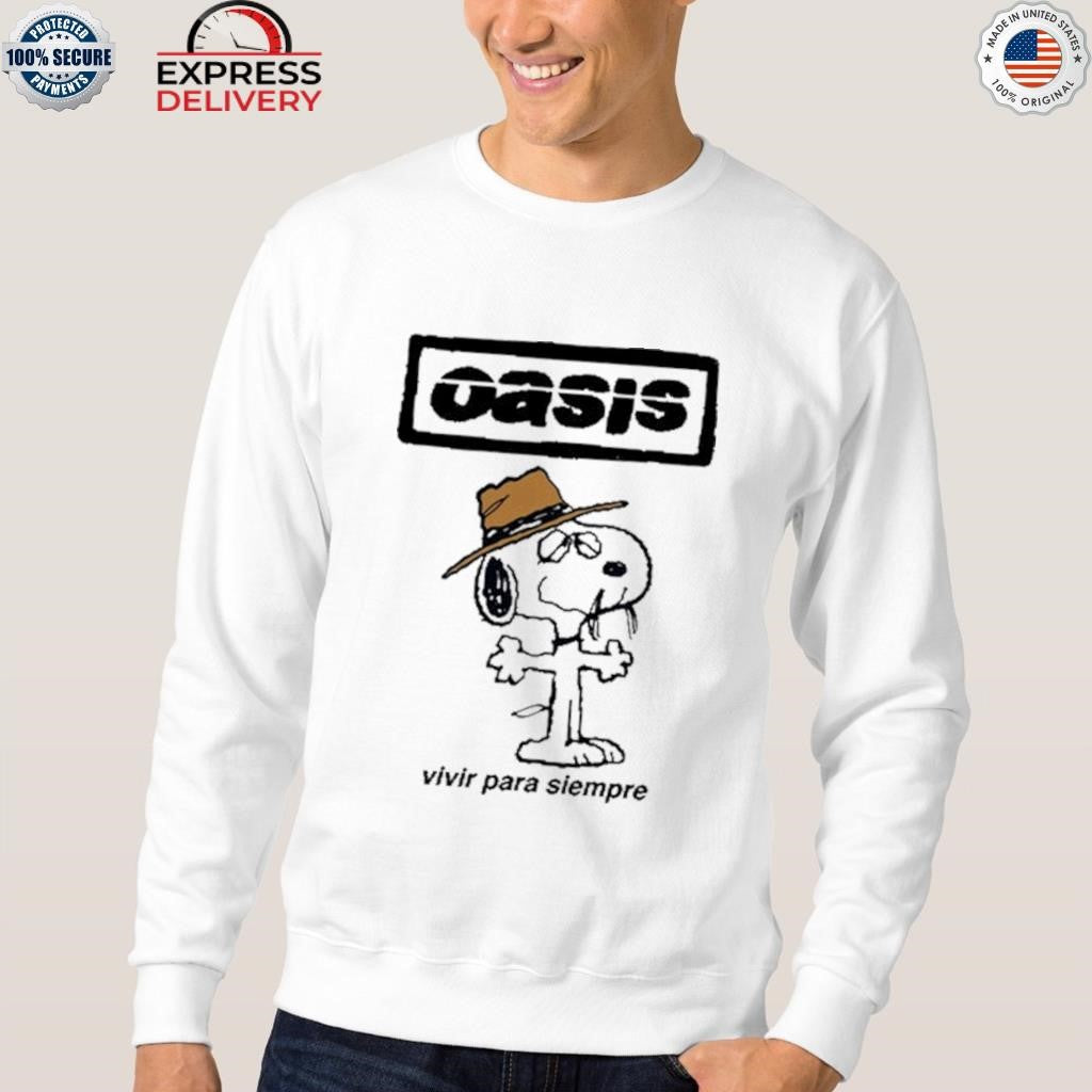 Oasis Vivir Para Siempre Shirt