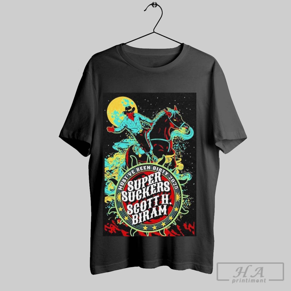 Official Official Supersuckers Scott H Biram Must Ve Been Dirty 2025 Poster T-Shirts, Hoodie, Sweatshirt | InkRitualCo.com