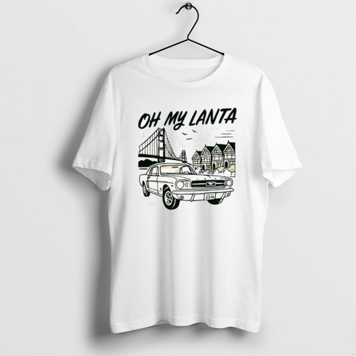 Official Oh My Lanta Car Graphic T-Shirts, Hoodie, Sweatshirt | InkRitualCo.com