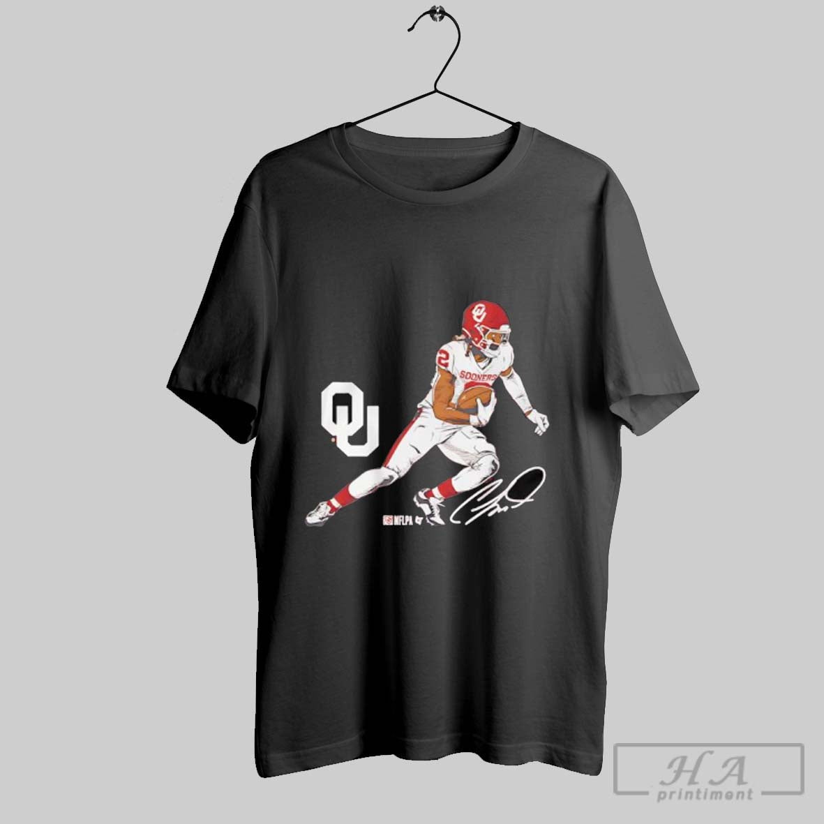 Official Oklahoma Football Ceedee Lamb Superstar Pose Signature T-Shirts, Hoodie, Sweatshirt | InkRitualCo.com