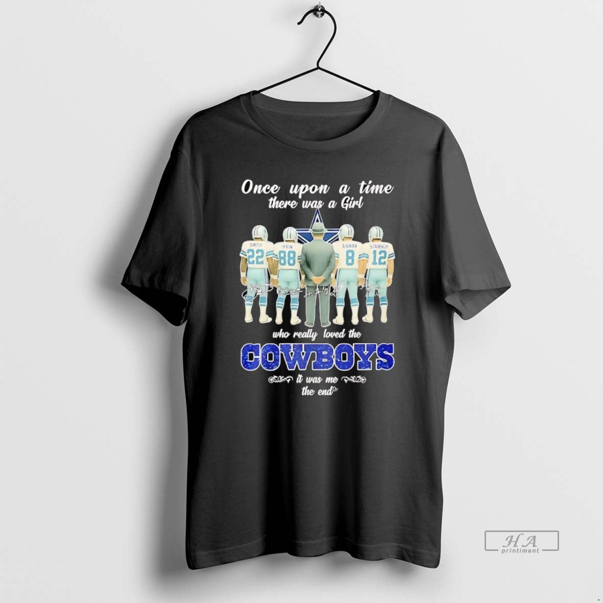 Official Once Upon A Time There Was A Girl Really Loved Dallas Cowboys T-Shirts, Hoodie, Sweatshirt | InkRitualCo.com