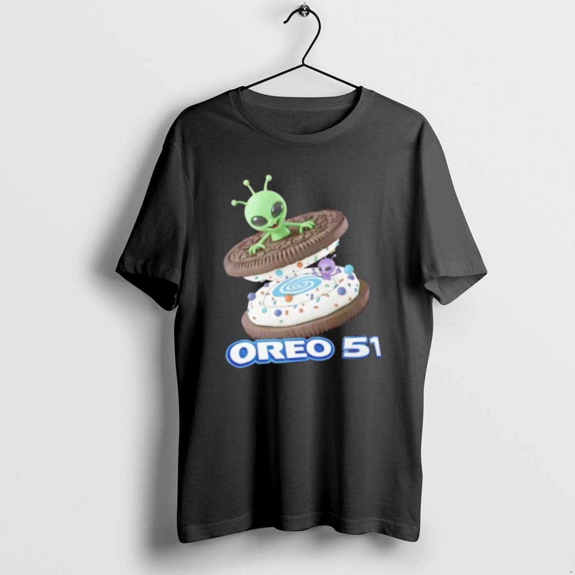 Official Oreo 51 Alien Cookie Area 51 And Ufo Fan T-Shirts, Hoodie, Sweatshirt | InkRitualCo.com