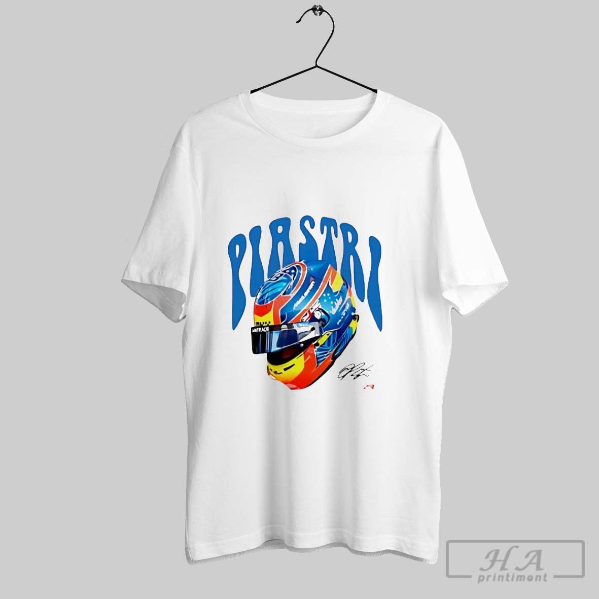 Official Oscar Piastri 2025 Helmet Signature T-Shirts, Hoodie, Sweatshirt | InkRitualCo.com