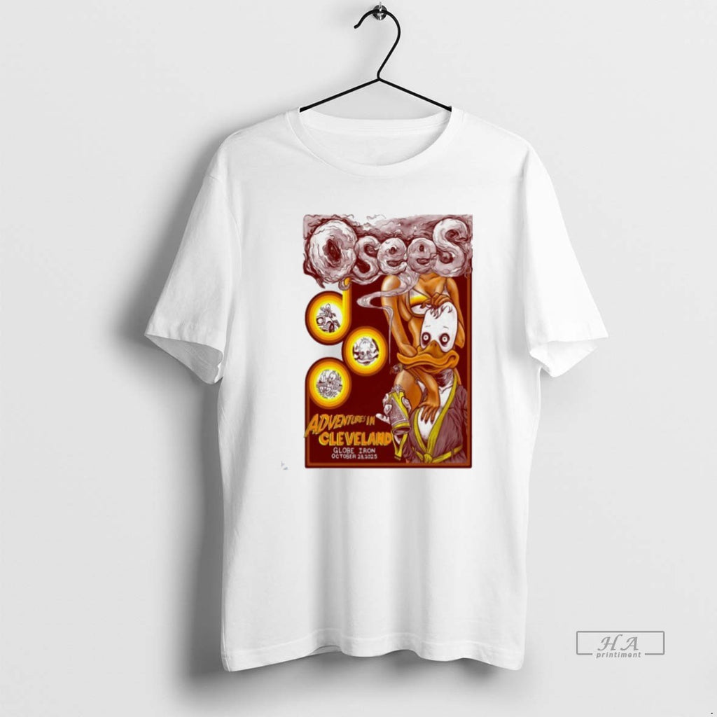 Official Osees October 28 2025 Globe Iron Cleveland Oh T-Shirts, Hoodie, Sweatshirt | InkRitualCo.com