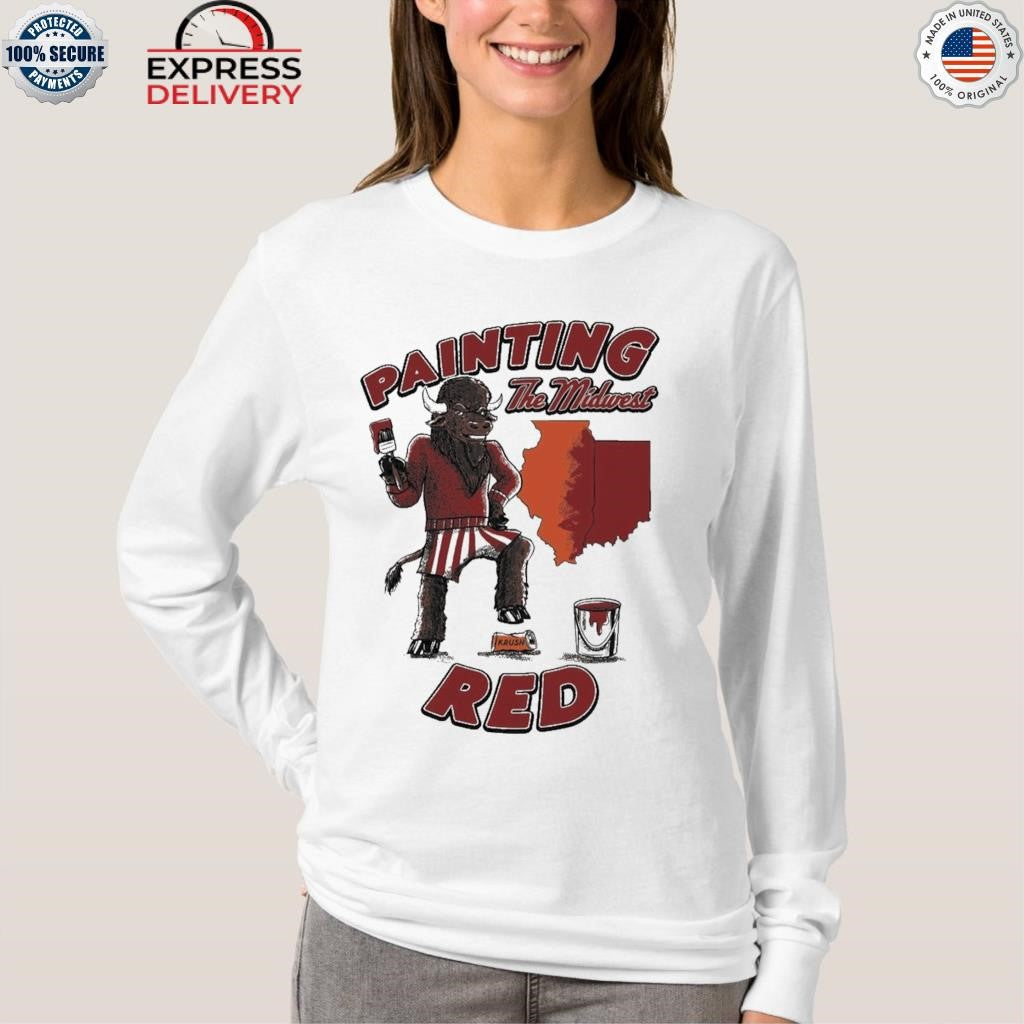 Painting The Midwest Red Shirt