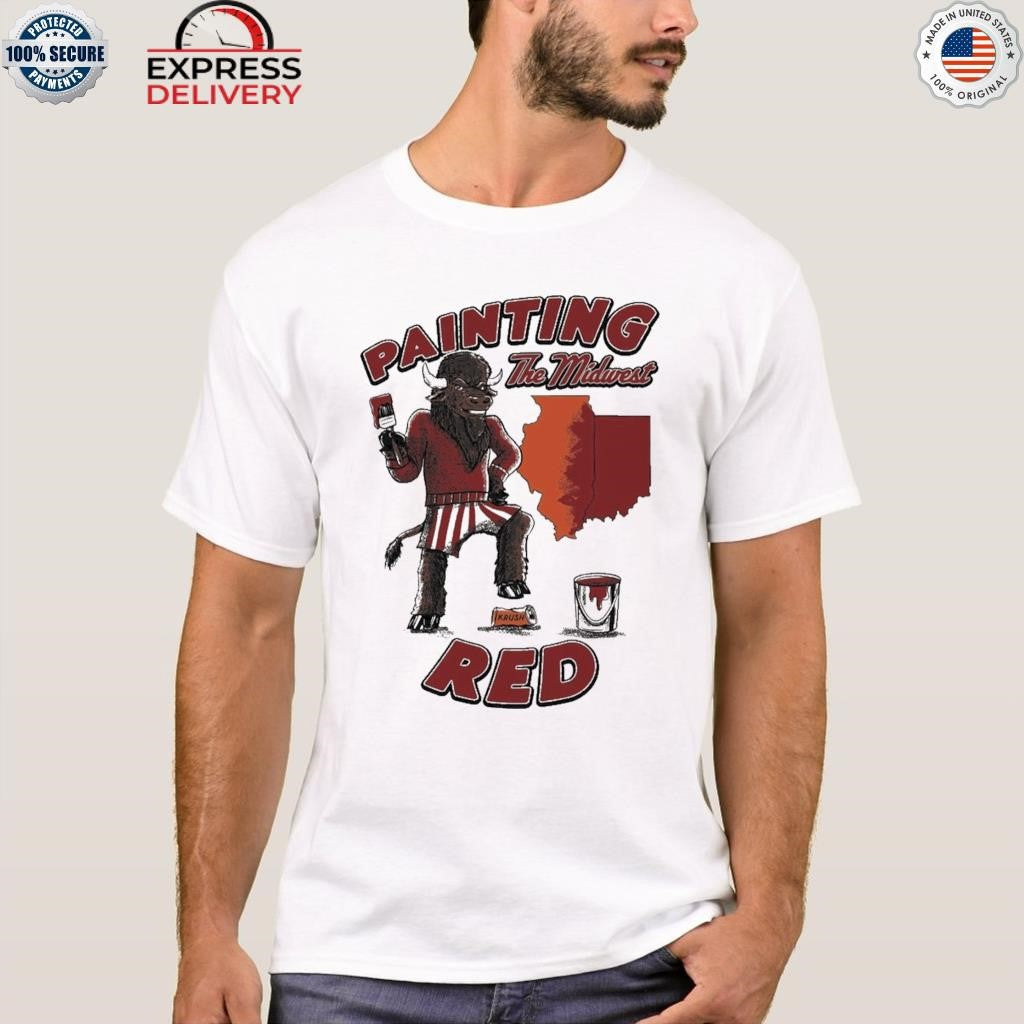 Painting The Midwest Red Shirt