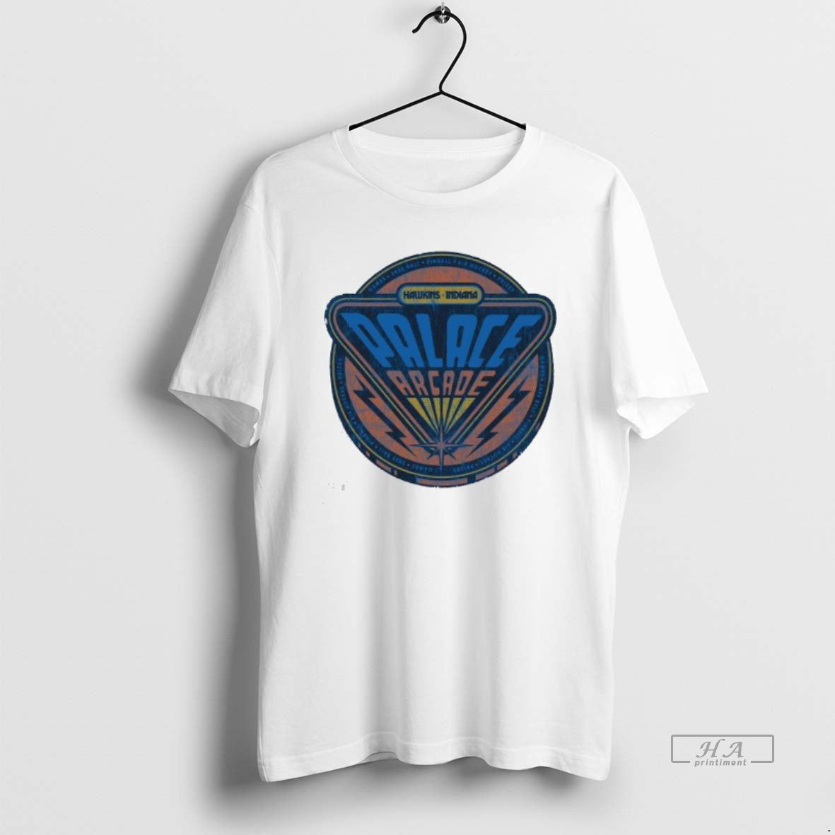 Official Palace Arcade Hawkins Indiana T-Shirts, Hoodie, Sweatshirt | InkRitualCo.com