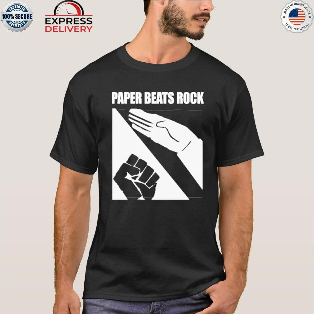 Paper Beats Rock Shirt