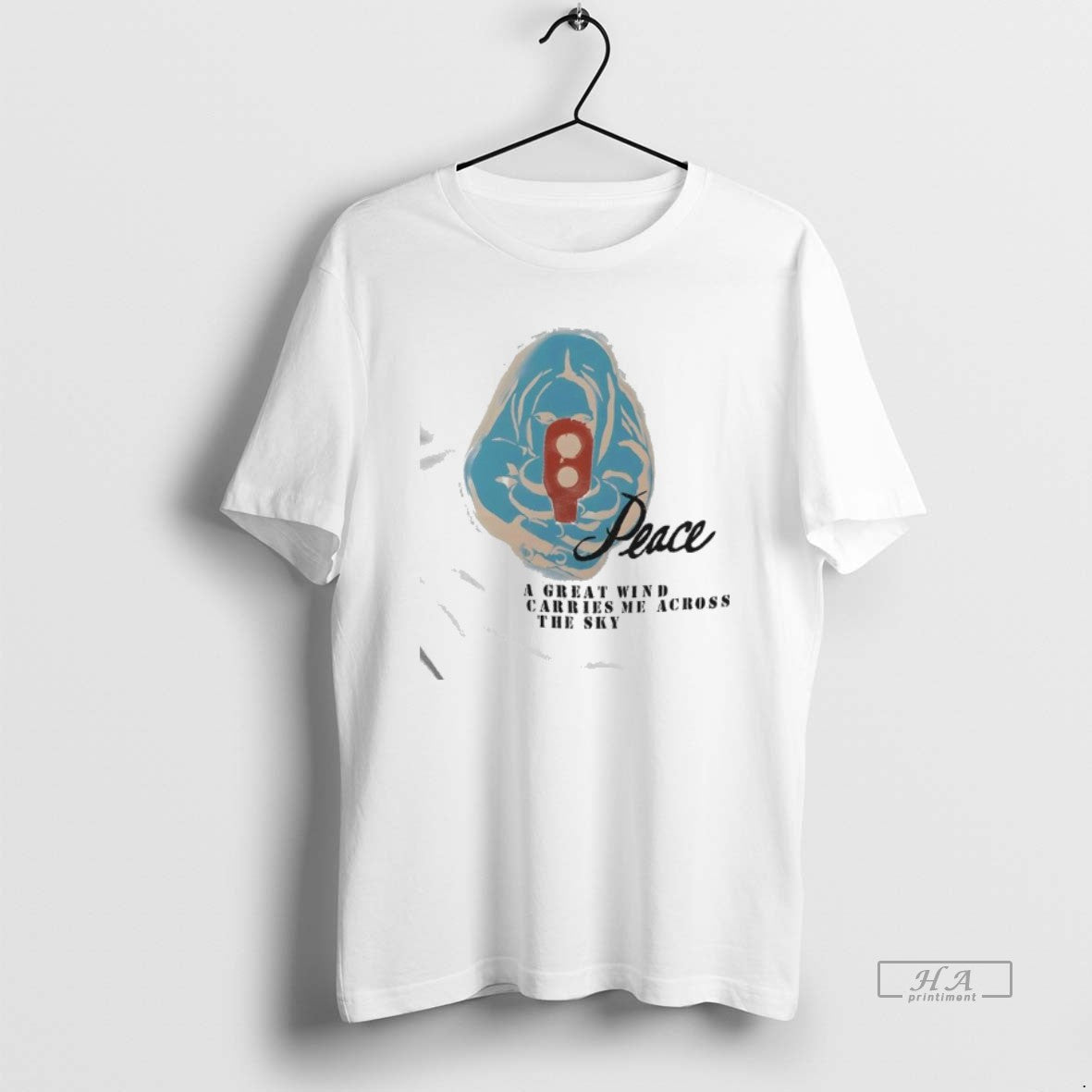 Official Peace A Great Wind Carries Me Across The Sky T-Shirts, Hoodie, Sweatshirt | InkRitualCo.com
