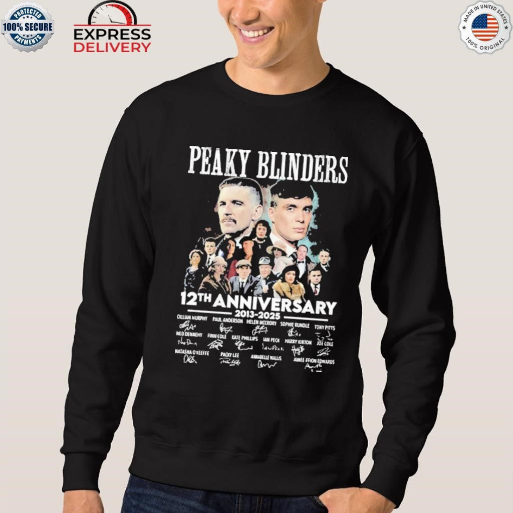 Peaky Blinders 12th Anniversary 2013-2025 Shirt