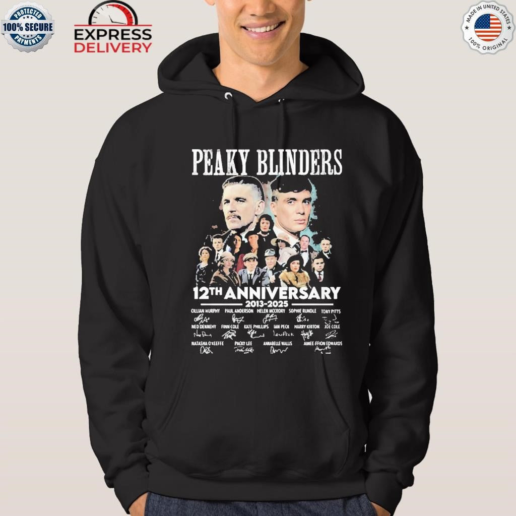Peaky Blinders 12th Anniversary 2013-2025 Shirt