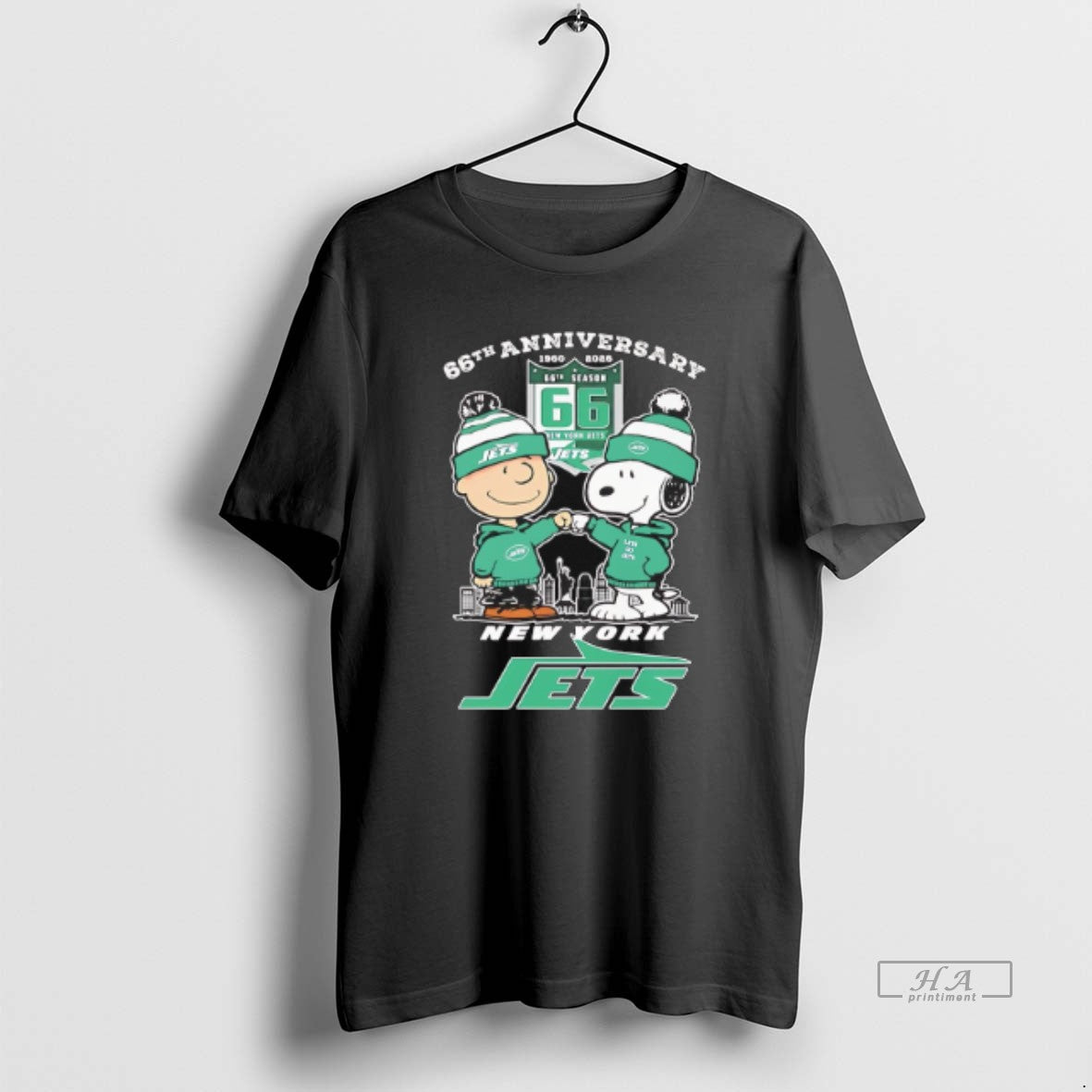 Official Peanuts X New York Jets 1960 2025 66th Anniversary T-Shirts, Hoodie, Sweatshirt | InkRitualCo.com
