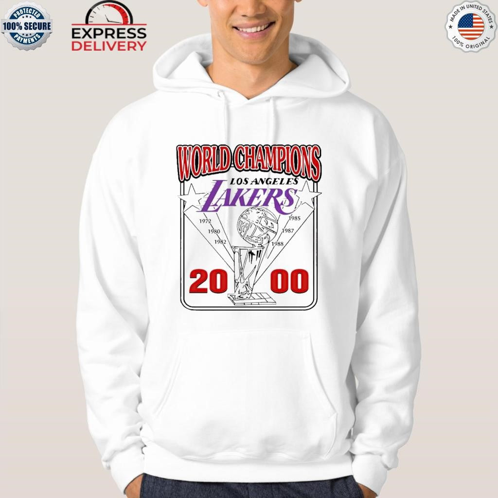 Pedro Pascal World Champions Lakers 2000 Shirt