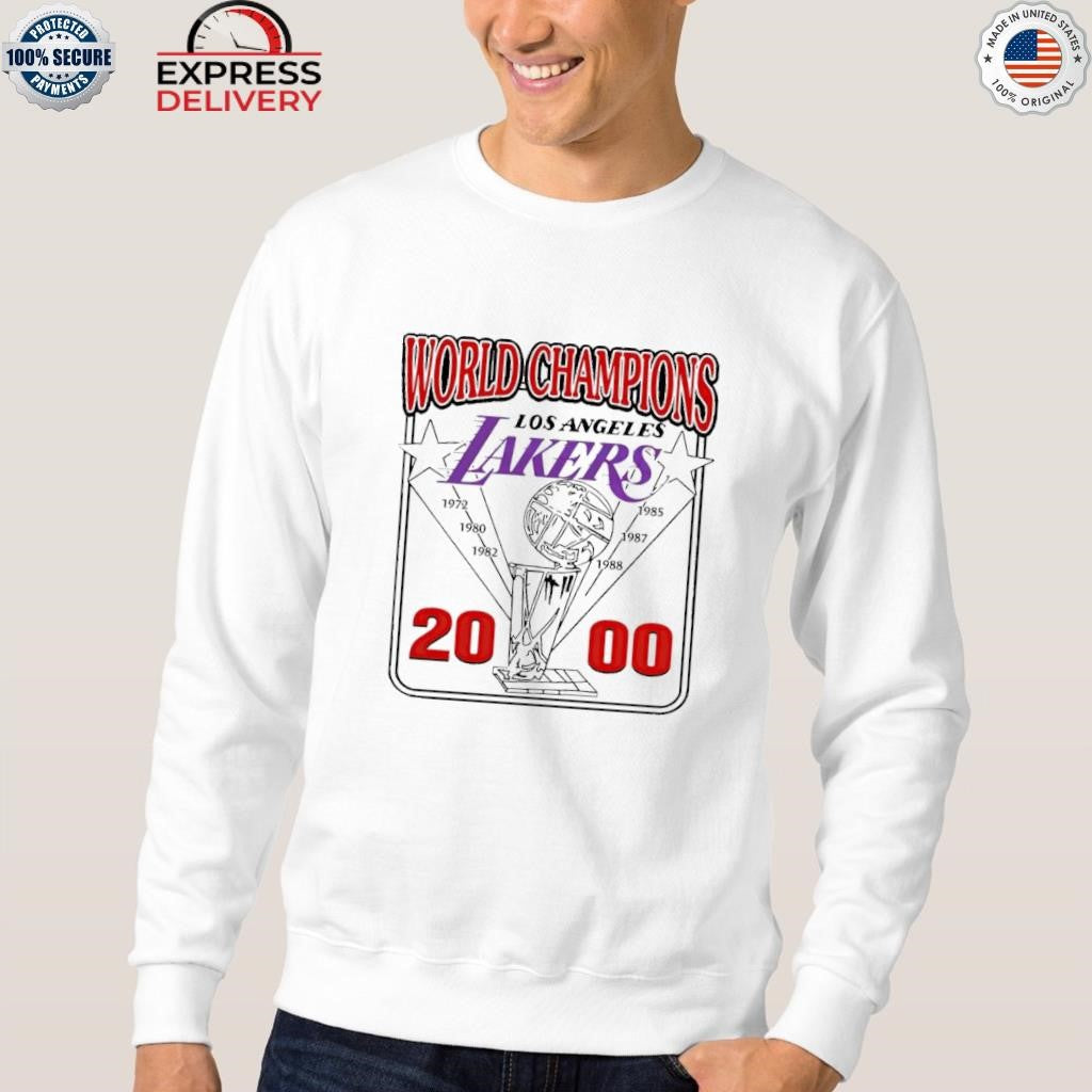 Pedro Pascal World Champions Lakers 2000 Shirt