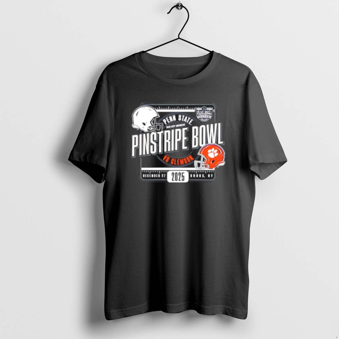 Official Penn State Vs Clemson 2025 Bad Boy Mowers Pinstripe Bowl Helmets T-Shirts, Hoodie, Sweatshirt | InkRitualCo.com