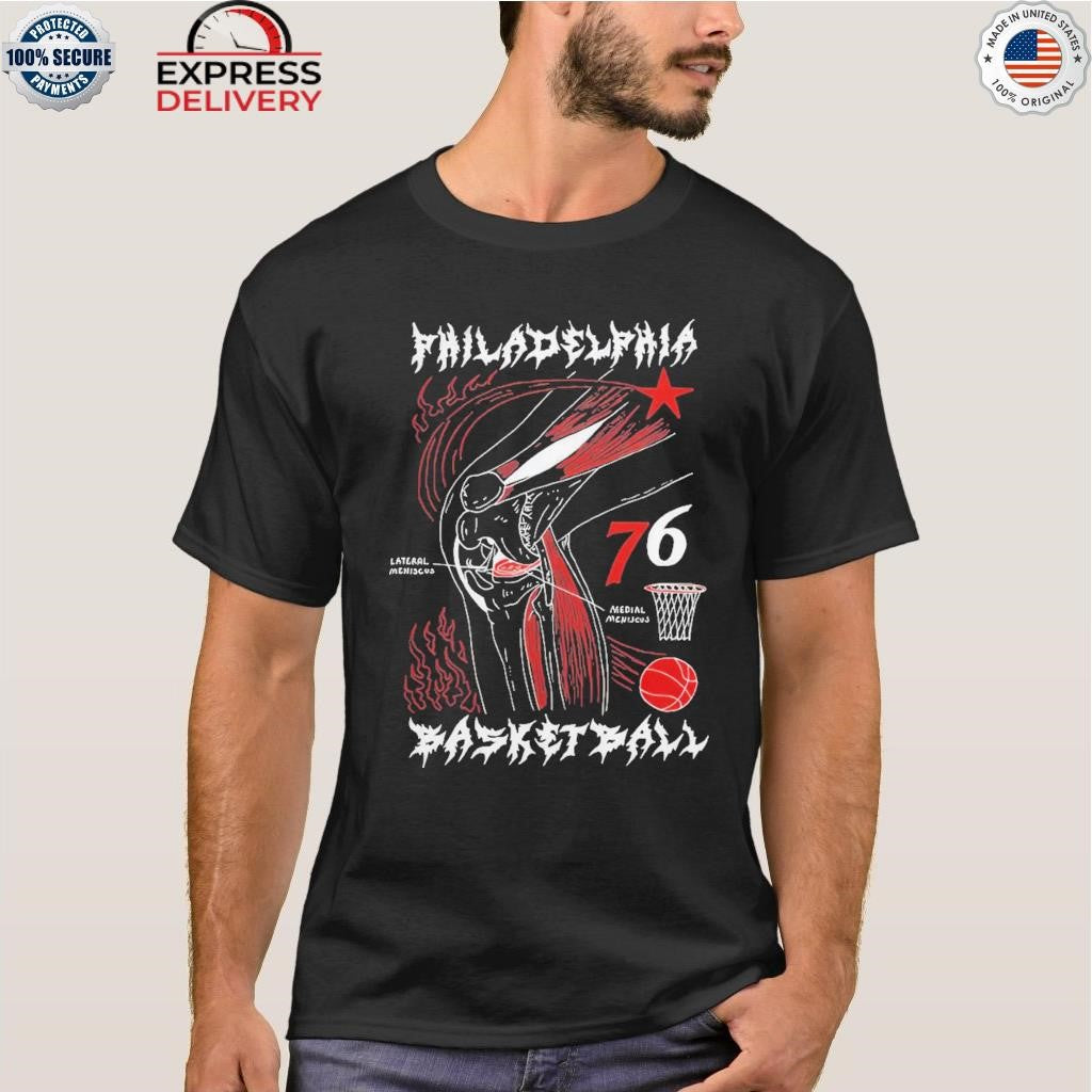 Philadelphia Basketball 76 Lateral Meniscus Shirt
