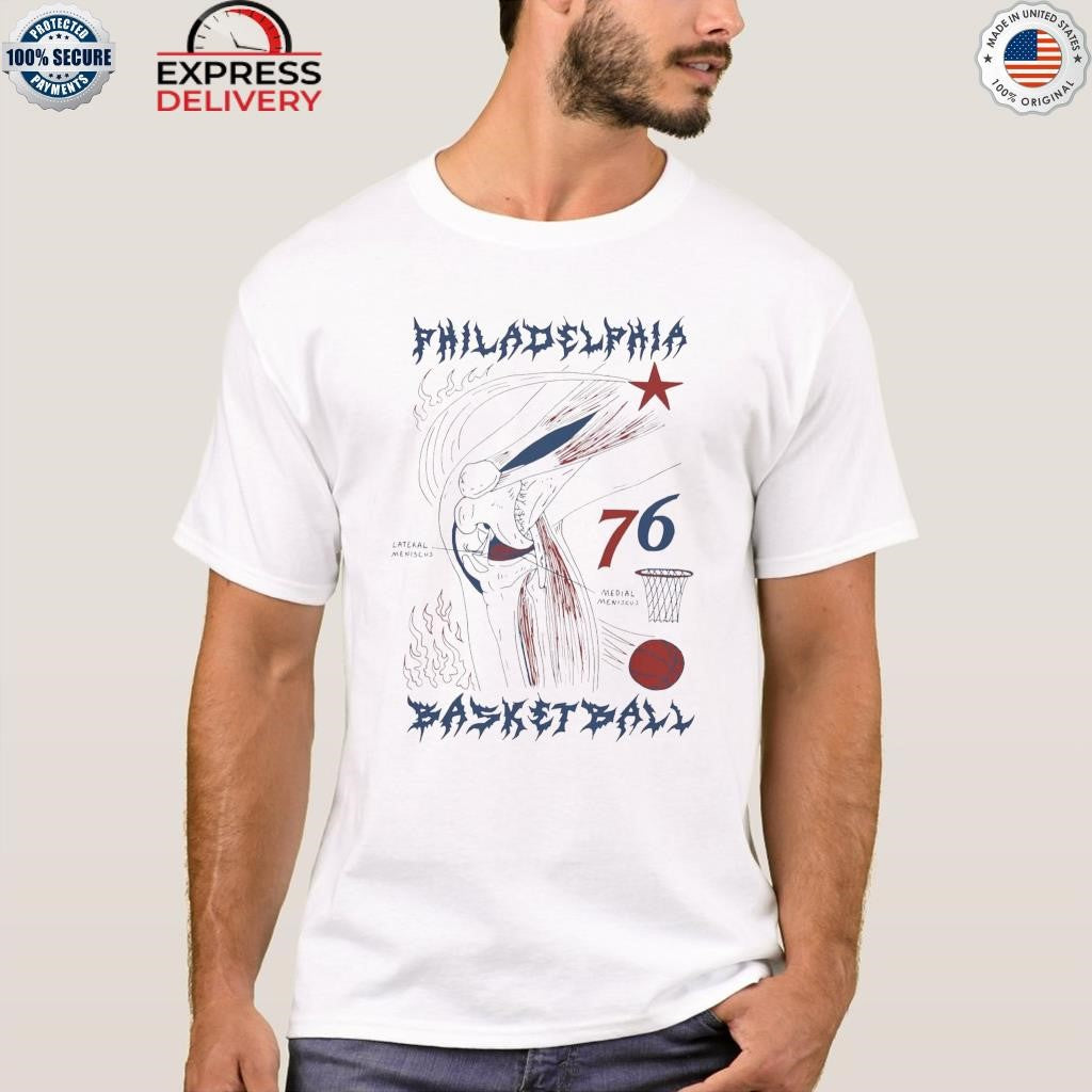 Philadelphia Basketball Knees 76 Shirt