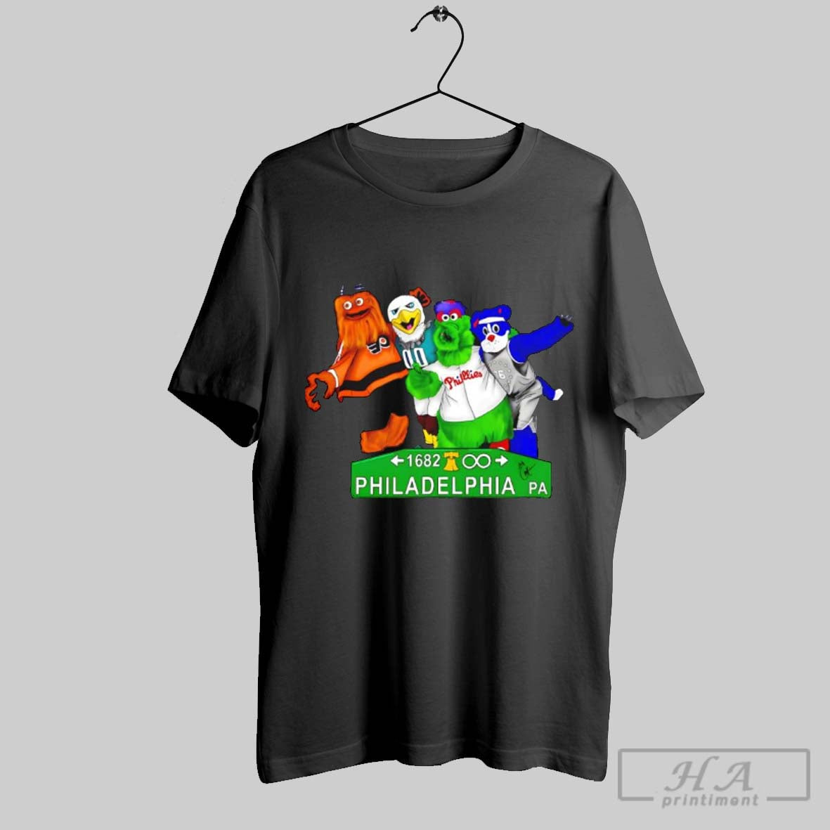 Official Philadelphia Pa Mascots 1682 T-Shirts, Hoodie, Sweatshirt | InkRitualCo.com