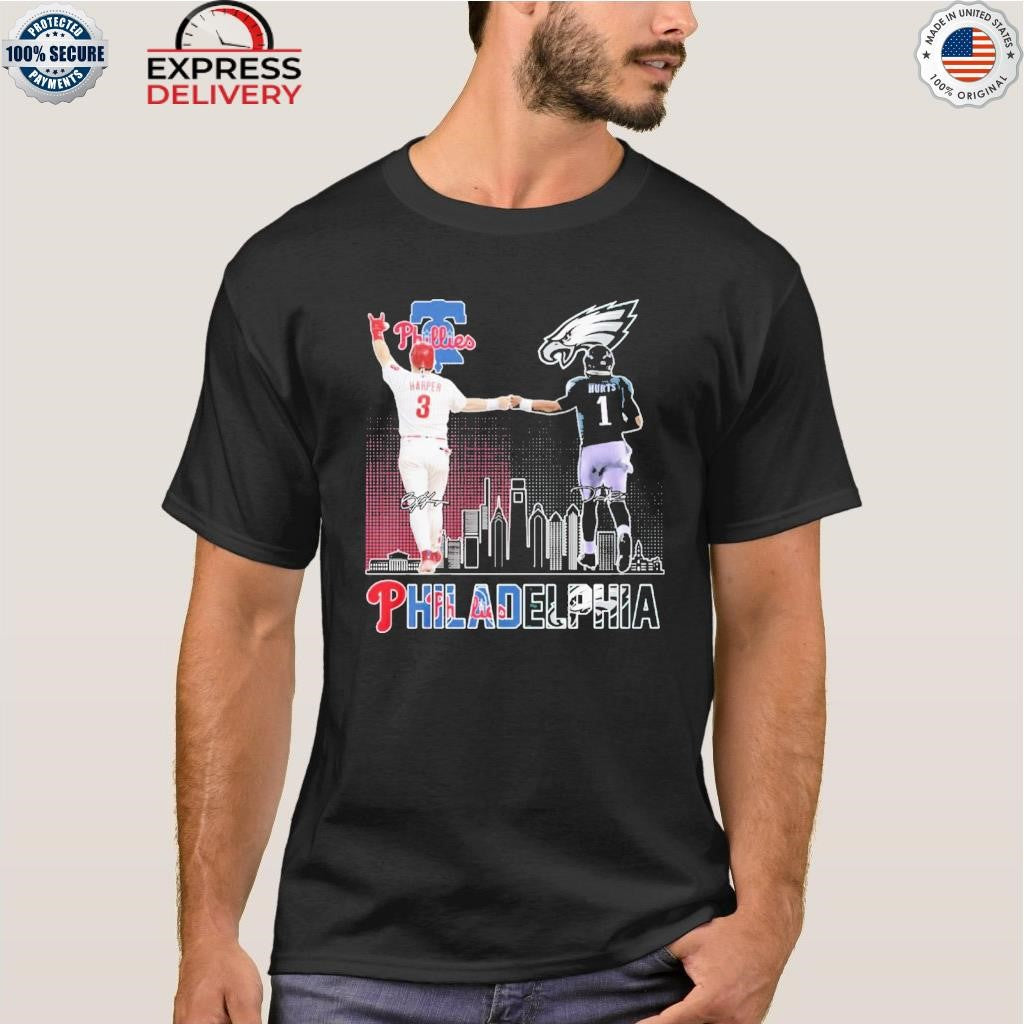 Philadelphia Proud Together Harper 3 Hurts 1 Shirt