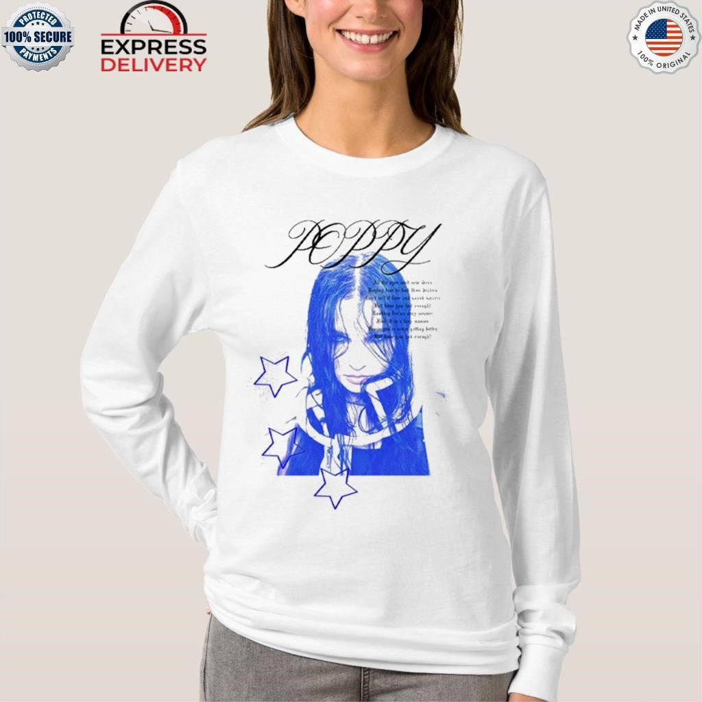 Poppy Blue Pop Shirt