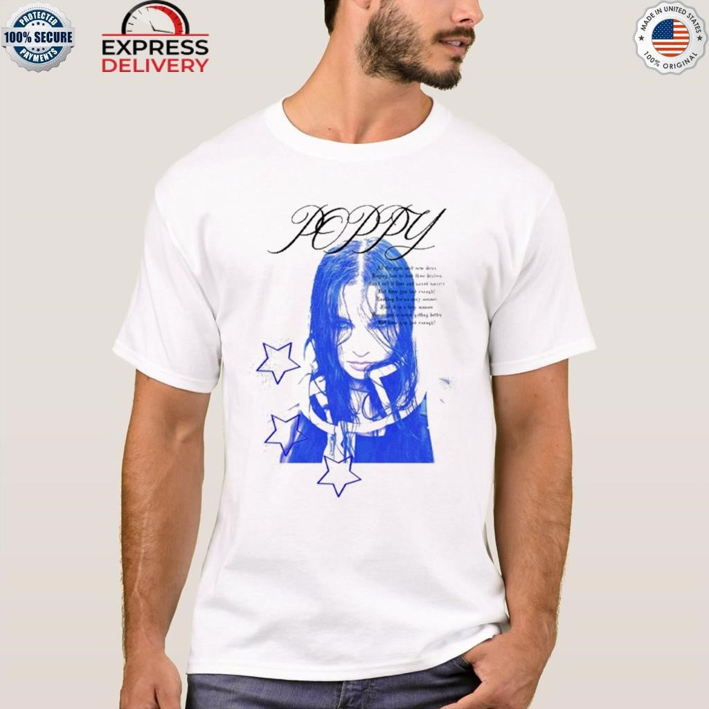 Poppy Blue Pop Shirt