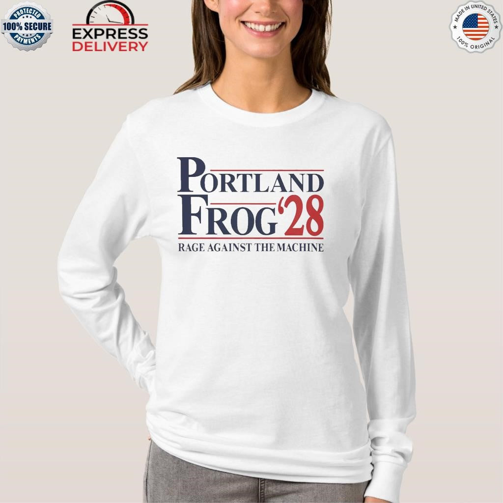 Portland Frog ’28 Rage Against The Machine Shirt
