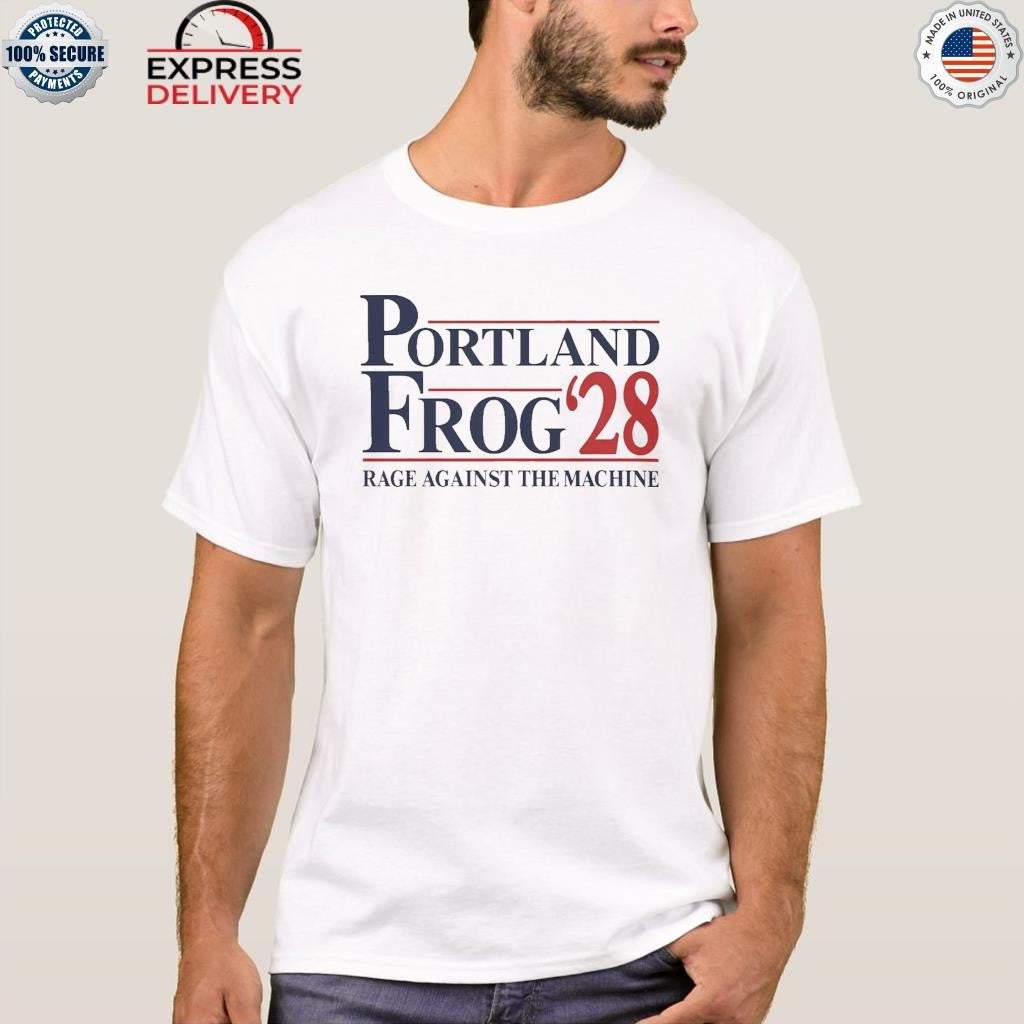 Portland Frog ’28 Rage Against The Machine Shirt